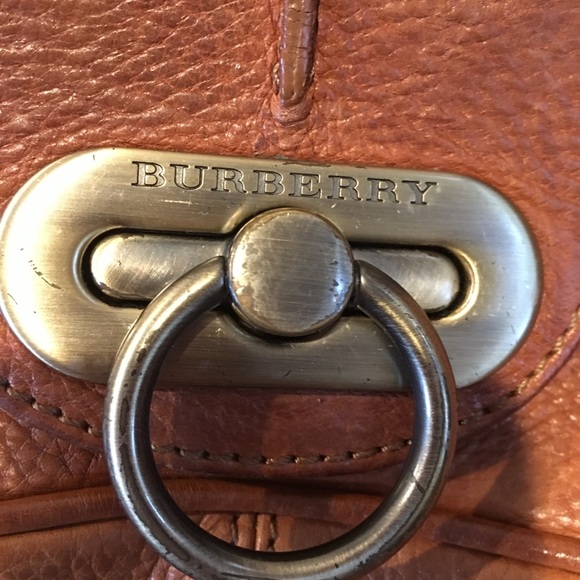 Burberry satchel leather bag - Picture 3 of 4